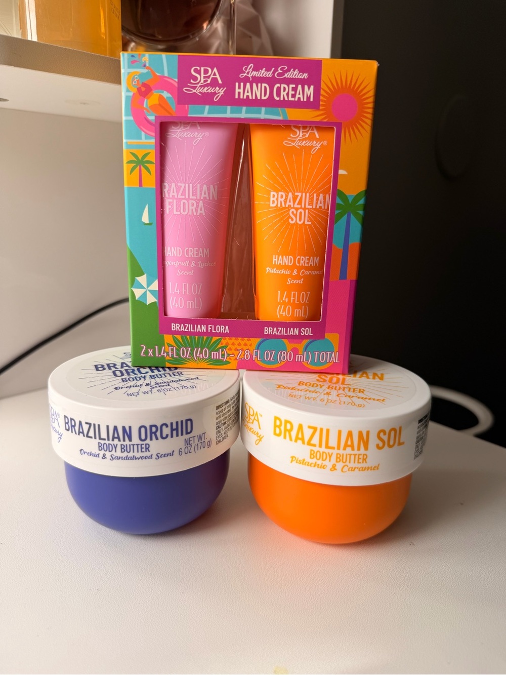 Spa Luxury Brazilian body butter and hand cream